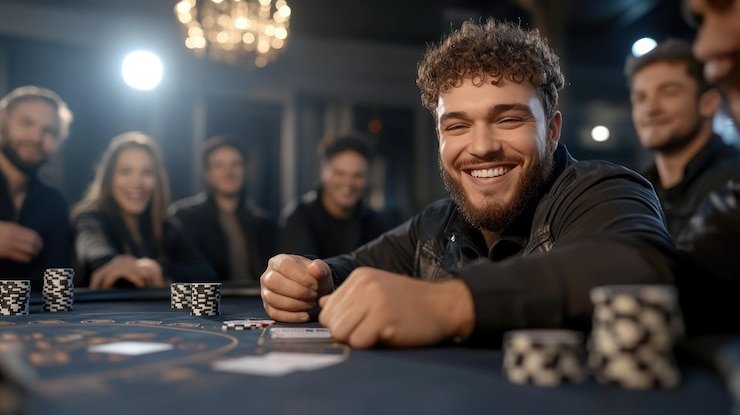 macanbola live-dealer studio with multiple camera feeds and professional setup